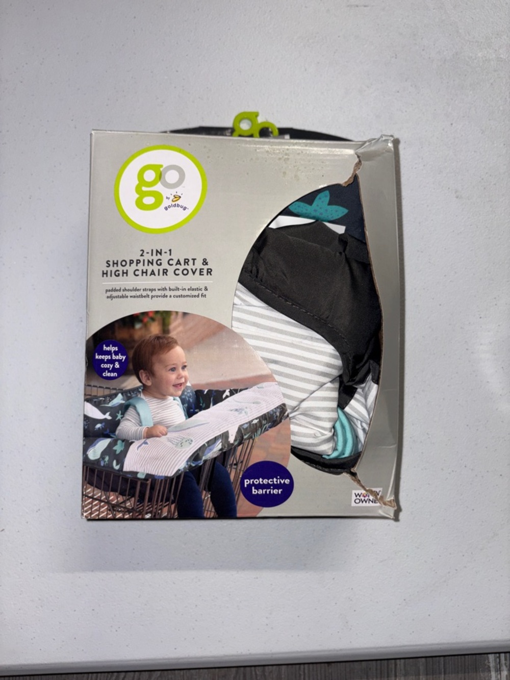 2-in-1 Shopping Cart & High Chair Cover